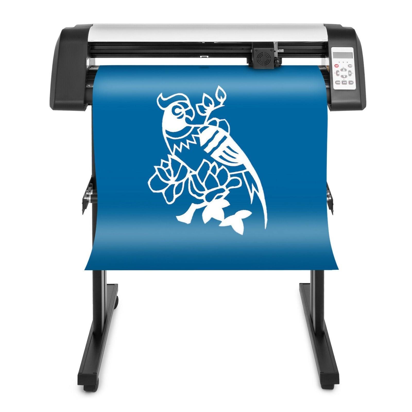Plotter-Cortador De Vinilo De 28 Pulgadas (720 Mm) - Máquina De Corte De Patrones para Letreros De Vinilo - Plotter-Gráfico - Kit Completo - Software Signmaster