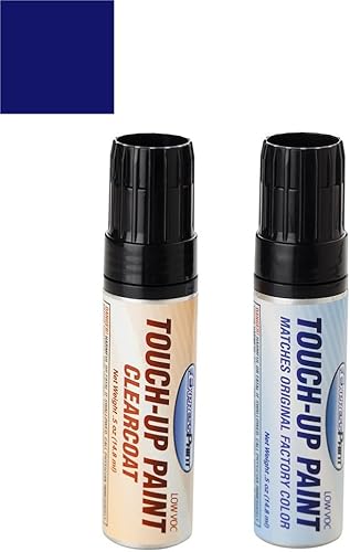 Vista 111 de ColorRite Pluma para BMW X3 Pintura de retoque automotriz - Plata Mineral Metálico A14 - Color+Paquete de Capa Transparente A14 (2013-2014) Mineral