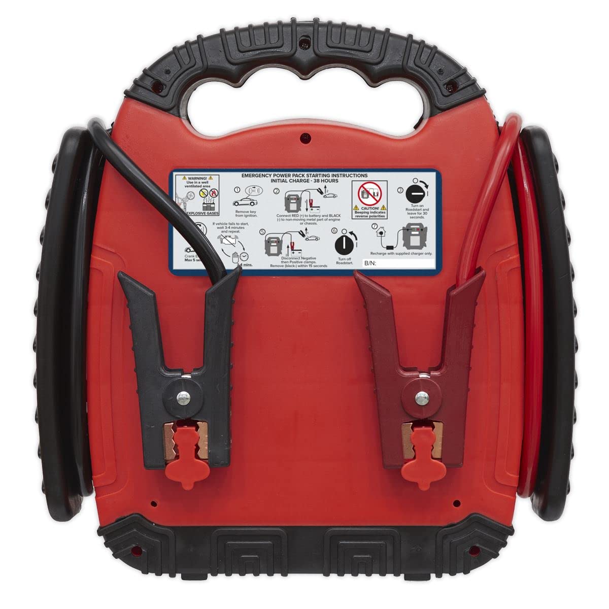 Sealey Kit de démarrage d'urgence RoadStart pour batterie 12 V 900 A