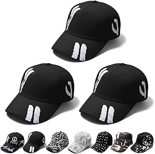 TAVASYA Cotton Unisex Printed Baseball Caps for Men and Women | Adjustable Size |Casual Headwear for Daily Use and Outdoor...