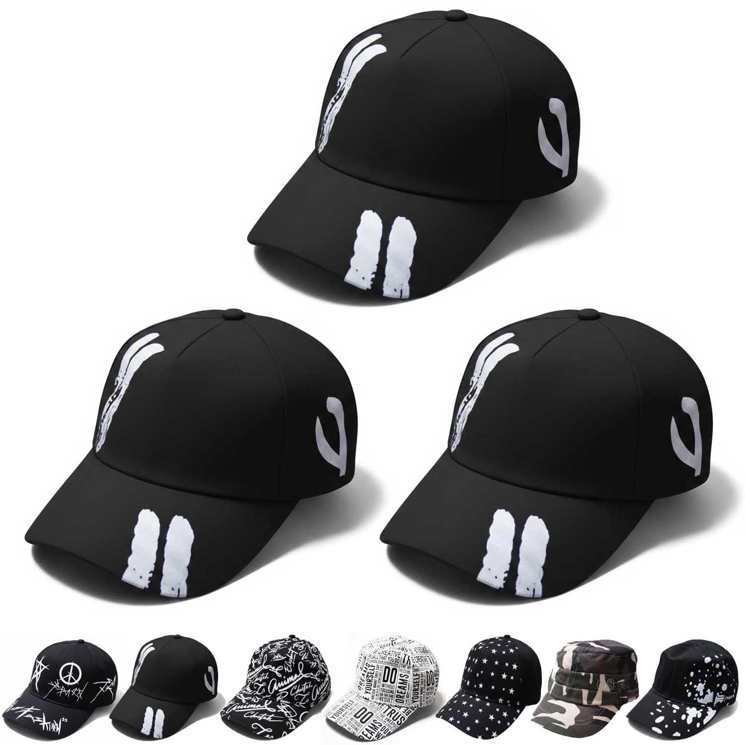 TAVASYA Cotton Unisex Printed Baseball Caps for Men and Women | Adjustable Size |Casual Headwear for Daily Use and Outdoor... - Review, Price and Buying Guide