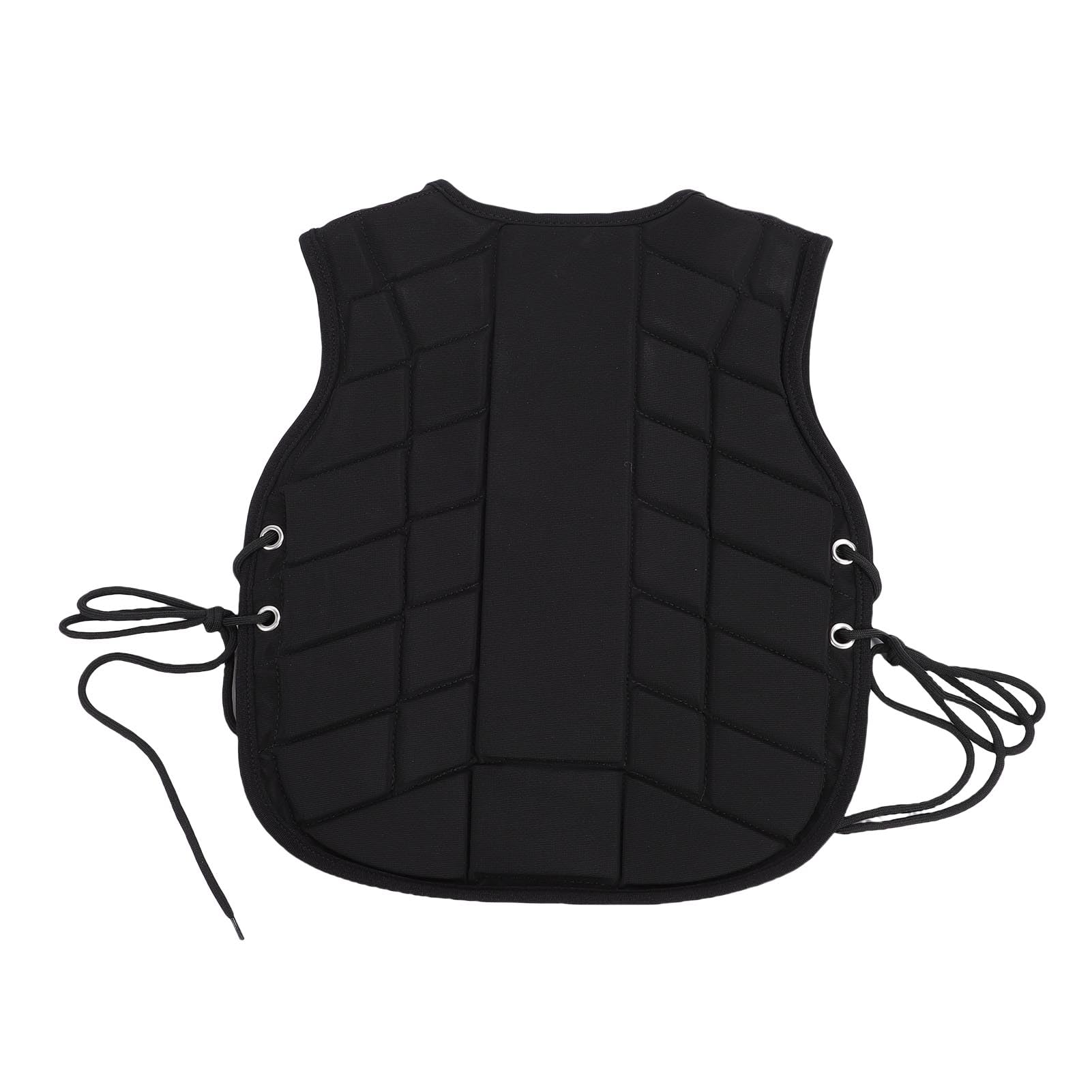 Kids Horse Riding Vest with Zipper Design | Vestibilità regolabile, materiale in poliestere , movimento confortevole, funzionalità di sicurezza migliorate