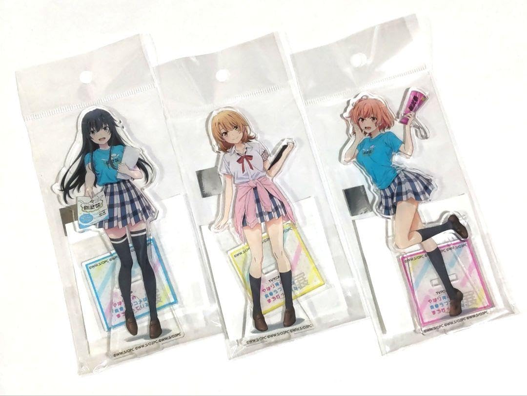 やはり俺の青春ラブコメはまちがっている　アクリルスタンド　俺ガイル展 Amazon.co.jp: やはり俺の青春ラブコメはまちがっている。アクリル