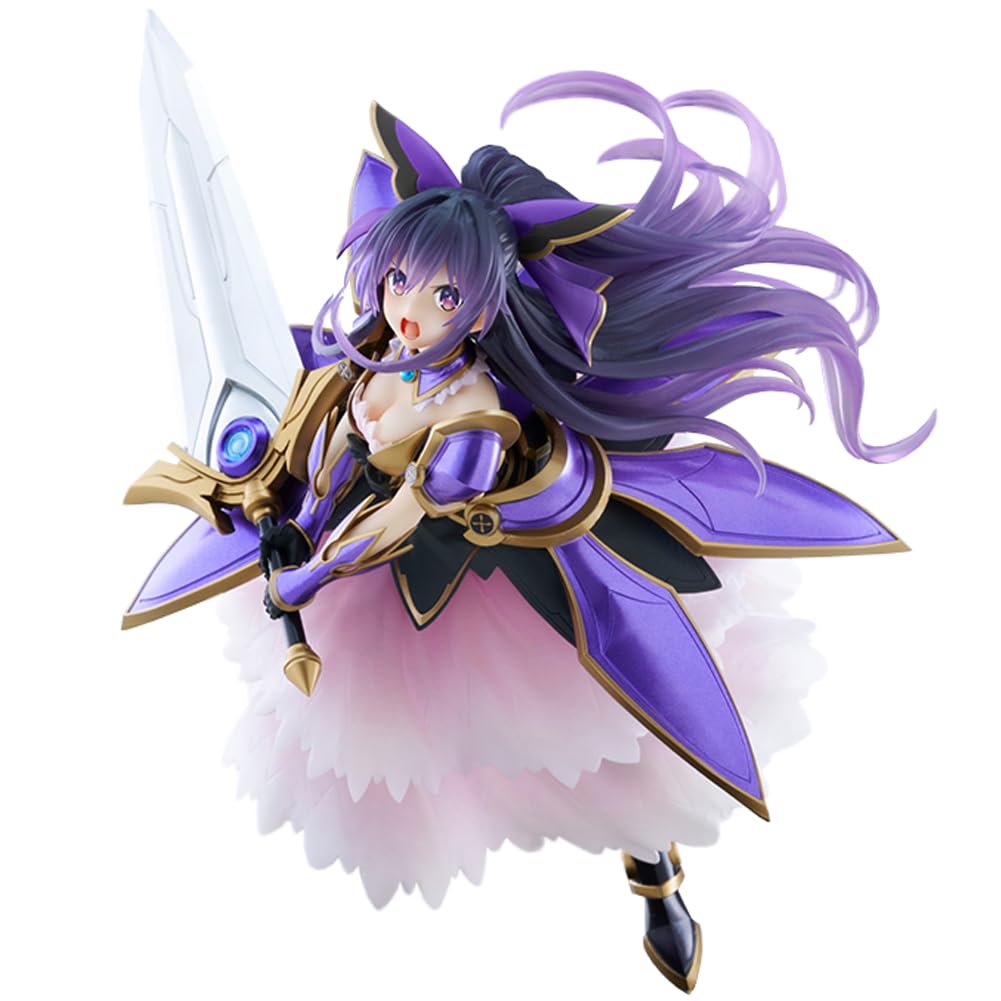 Zhongkaihua DATE A LIVE Yatogami Tohka Figure, 21CM Drawn Sword Battle Ver, Anime PVC Model Figurine Computer Case Car Desktop Decorate Collections Ornament Gift