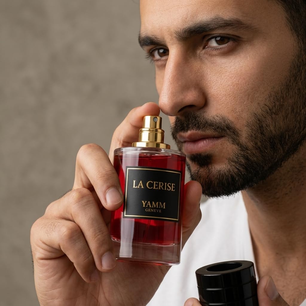 La Cerise Extracto de Perfume 50 ml – Perfume Unisex con Cereza Negra y Almendra Amarga – Fragancia Gourmand, Dulce y Amaderada – Larga Duración 18h