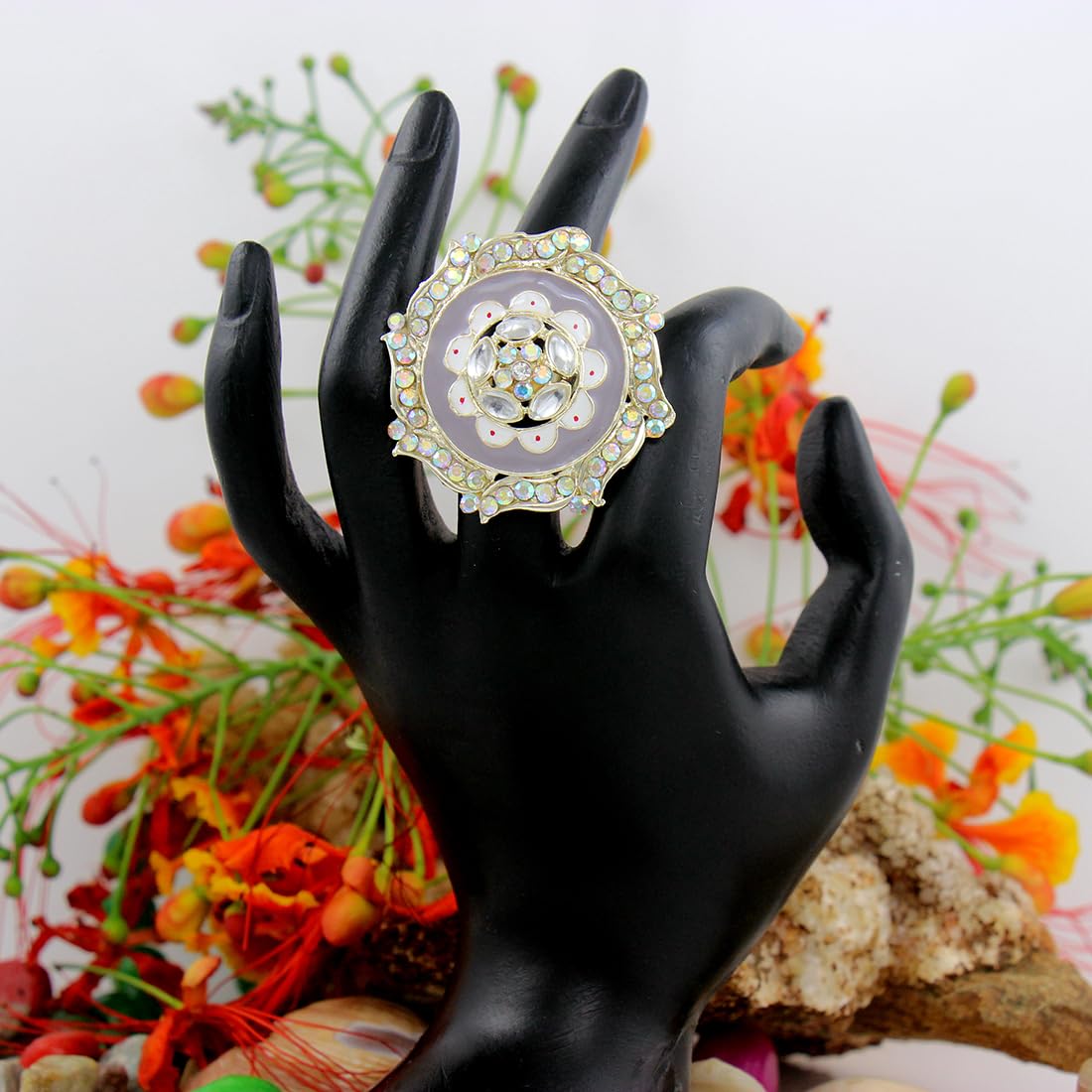 Adjustable Finger Ring For Wedding