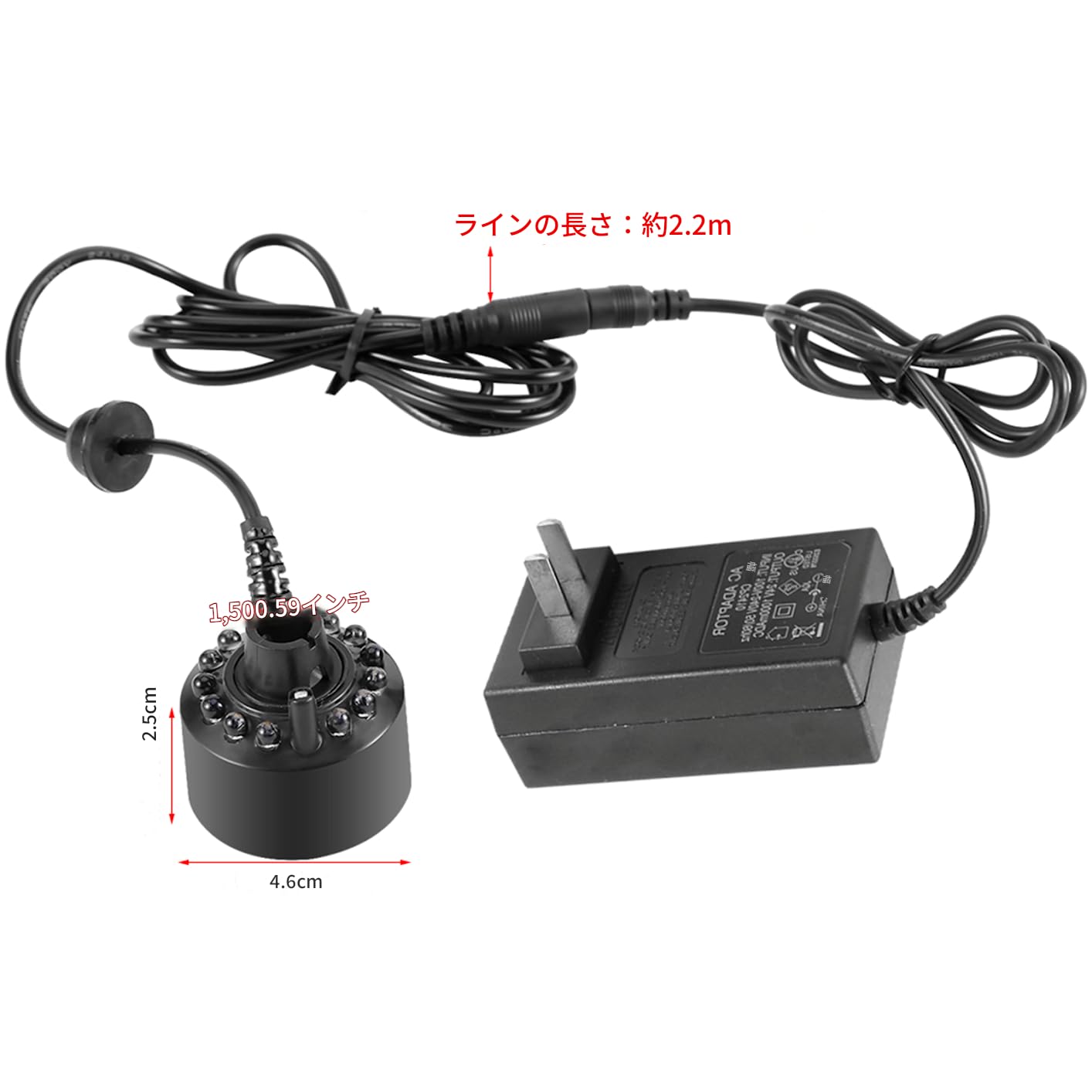 Amazon.co.jp: ミストメーカー 小型 池/アクアリウム/飾り/水槽/築山