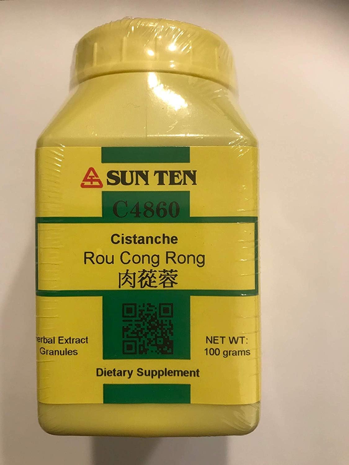 SUN TEN Baicao Cistanche Rou Cong Rong Concentrated Granules (100g, C4860)