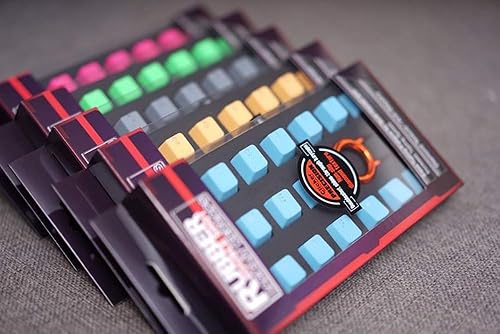 Miniatura 6 de Juego de teclas retroiluminadas de goma para juegos, para teclados mecánicos Cherry MX, compatible con OEM, incluye extractor de llaves (naranja