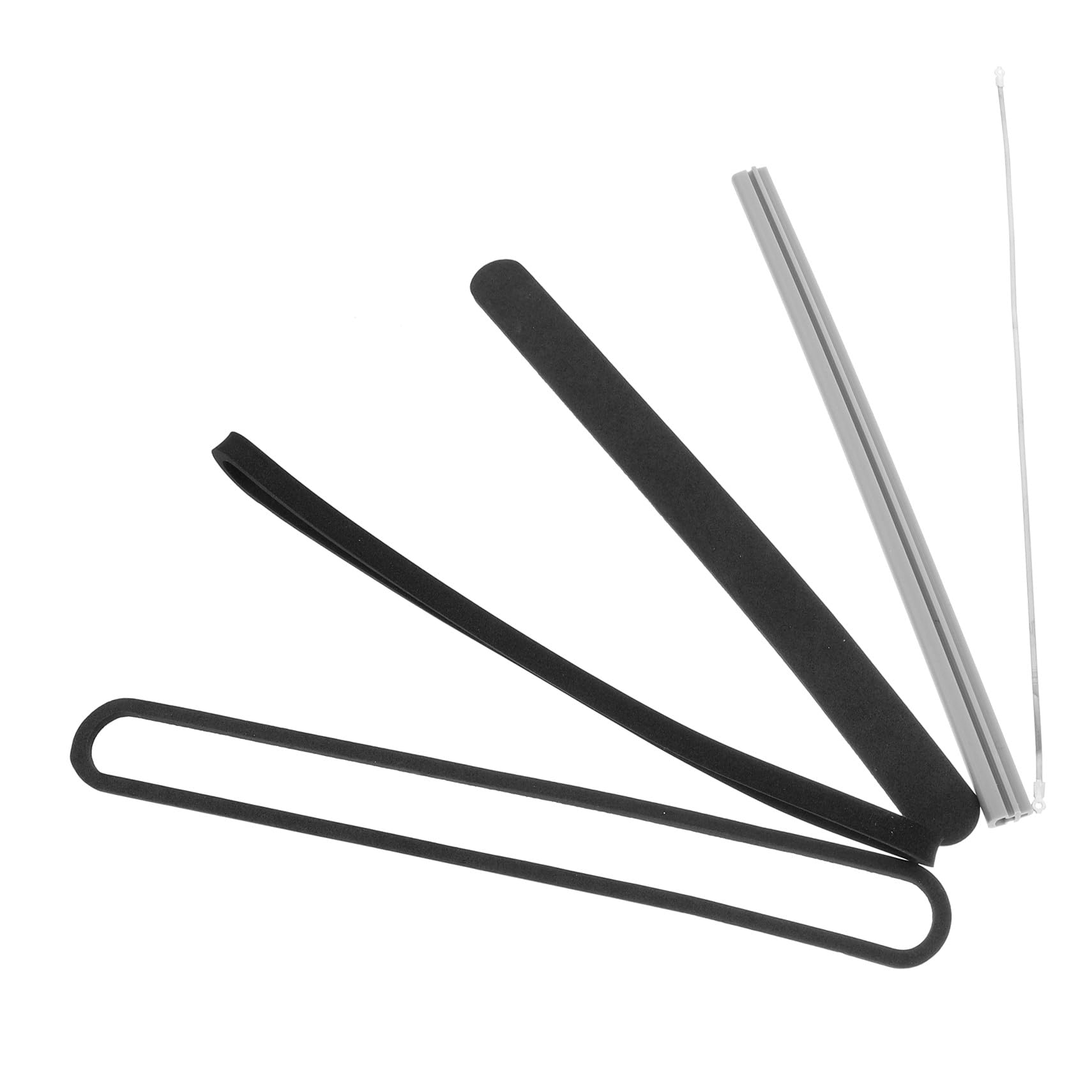 Ricambi Termosaldatrice per Sottovuoto Striscia Nera | Silicone, Spugna e Ferro, Sigillo Stabile e Uniforme, per Buste e Alimenti
