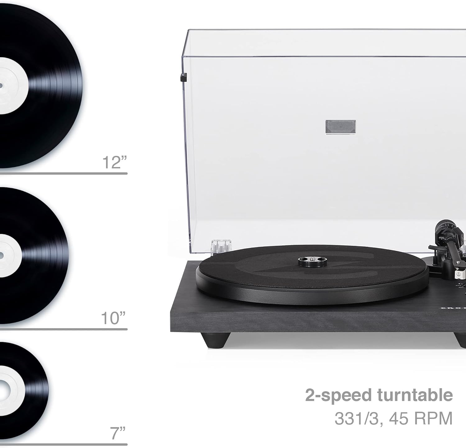 Crosley C62 Gramofon Bluetooth czarny