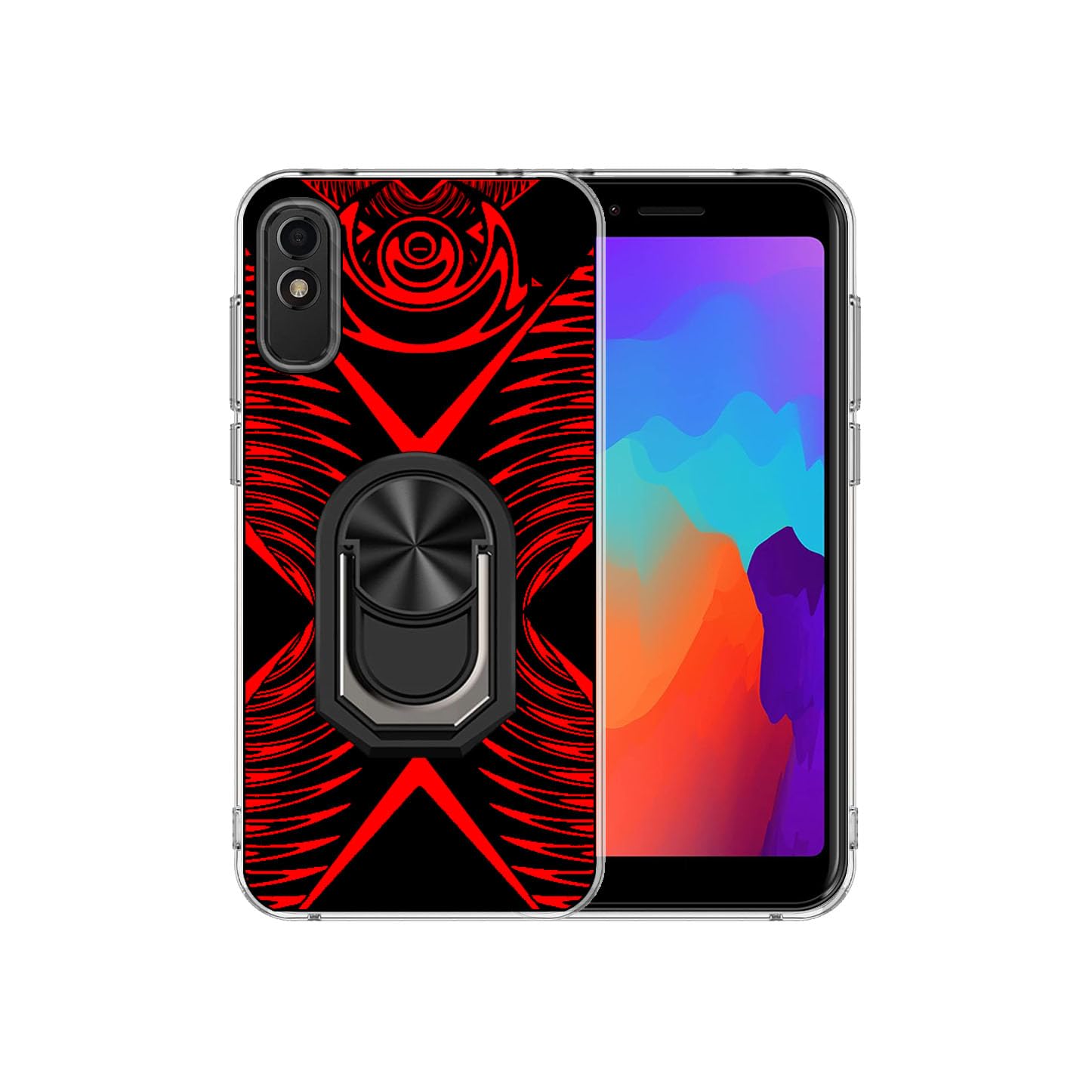 スマートフォン本体 good as new. complete box and cover case Phone-Case-for-Blu-View-Speed-