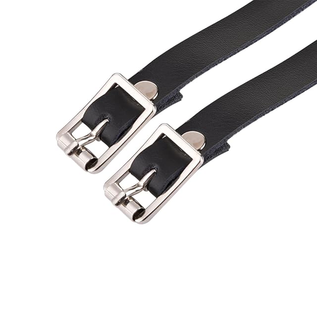 Foto 4 de 8 de Correas para espuelas inglesas - espuela Inglesa con Hebilla Metal,Correa espuela Ecuestre Cuero para Botas…