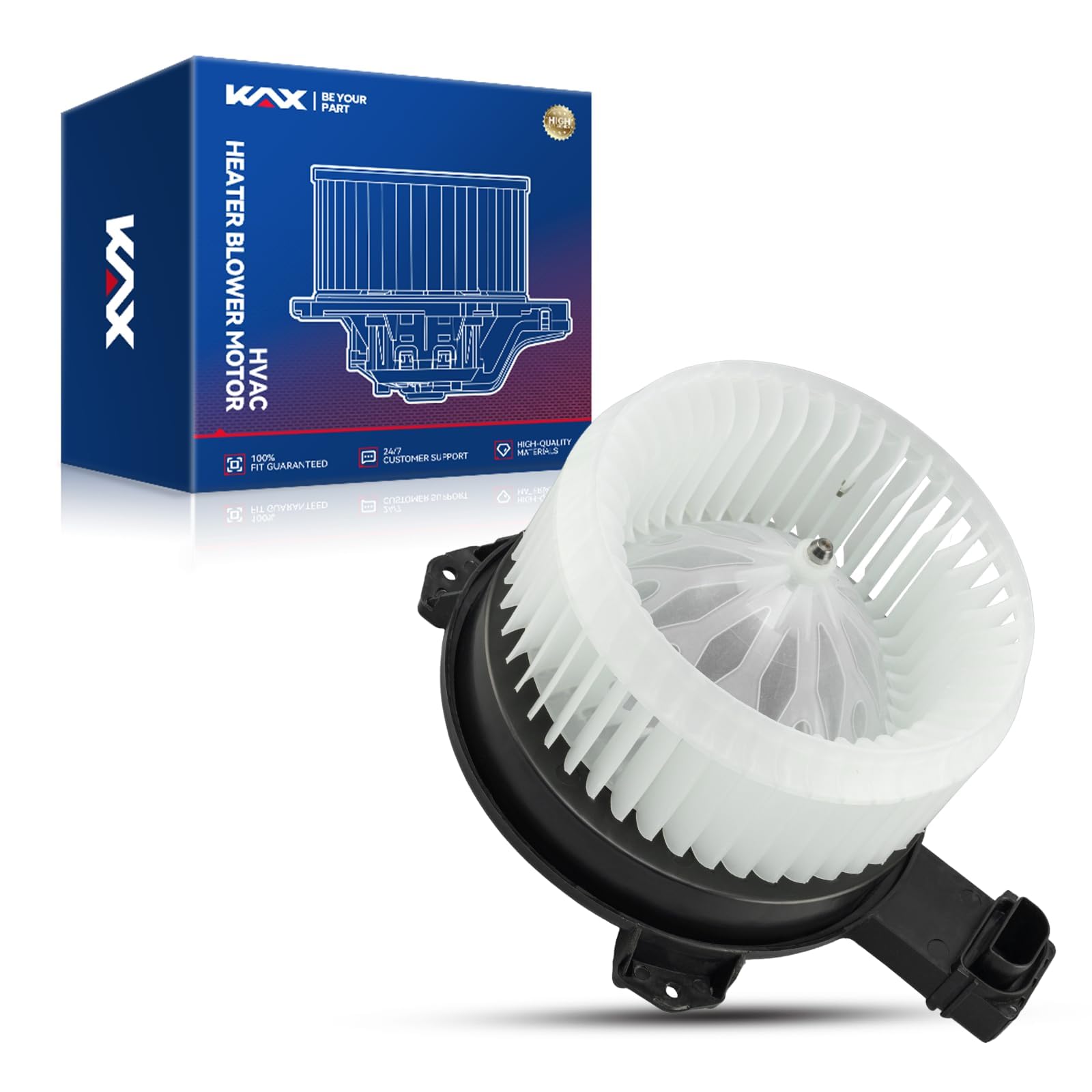 KAX 700257 Blower Motor for 2012 Civic 2.4L/1.8L, 2012 Civic EX/EX-L/LX/Si