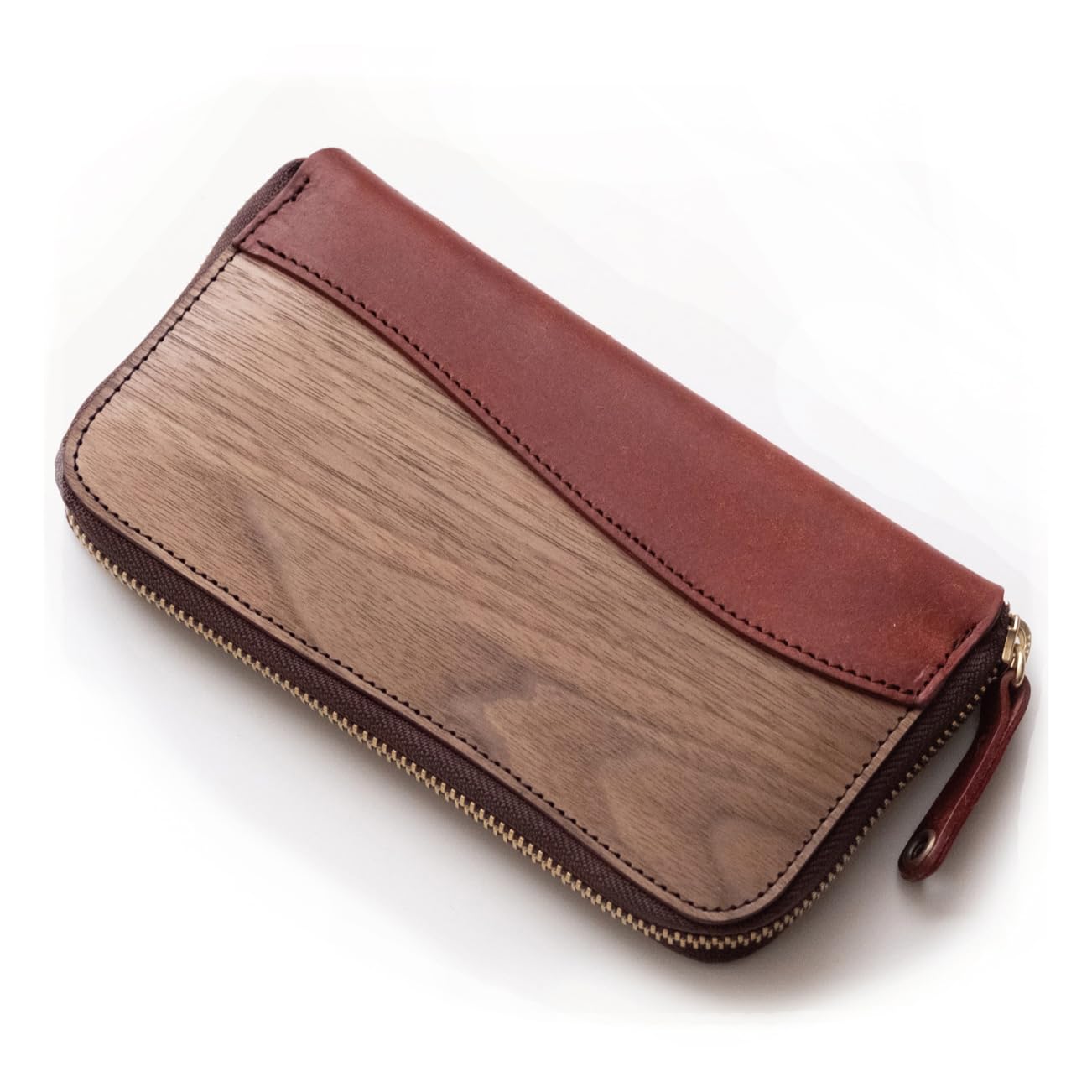 VARCO REAL WOOD Fleur ロングウォレット レディース 長財布 革 花柄 革財布 送料無料