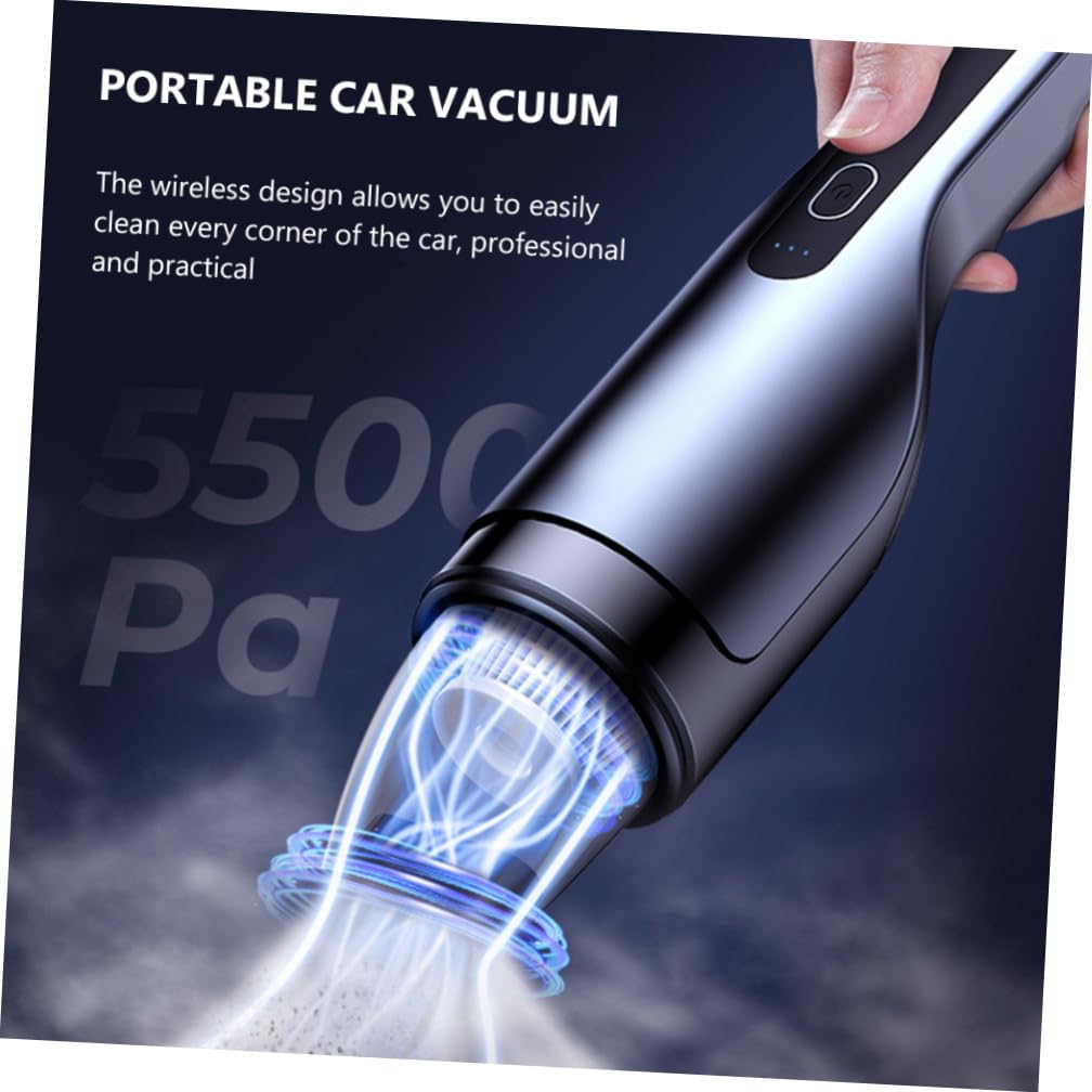 DOITOOL Aspiradora Portátil para Coche y Hogar sin Cable Recargable por USB Potente para Pelo de Mascota y Polvo Limpieza Rápida y Cómoda