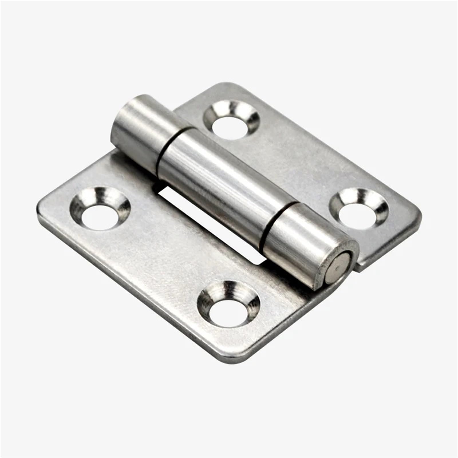 Charnière de porte d'armoire acier inoxydable arrêt libre meuble