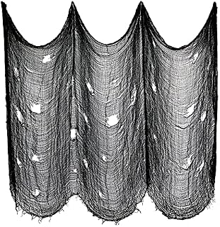 Taspire Halloween Creepy Cloth, 2 Pack 157.5 x 78.7 Inch (400 x 200 cm) Beef Netting Halloween for Halloween Decor