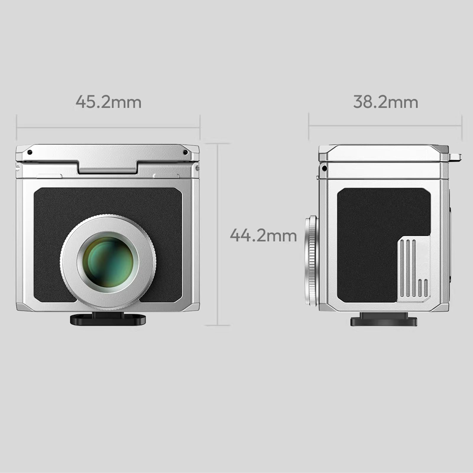 Visor Óptico De Cintura, Visor Externo para Cámara De 28 Mm, con Líneas De Encuadre De 35/50 Y Montura De Arranque Frío, para Un Encuadre Preciso