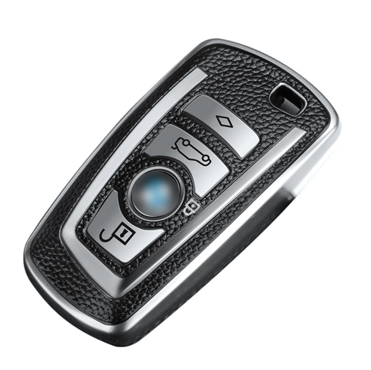 BMW Schlüsselhalter Carbon Look - Leuchtende Schlüsselhülle Für 1er, 3er, 5er, X3, X5 Modelle