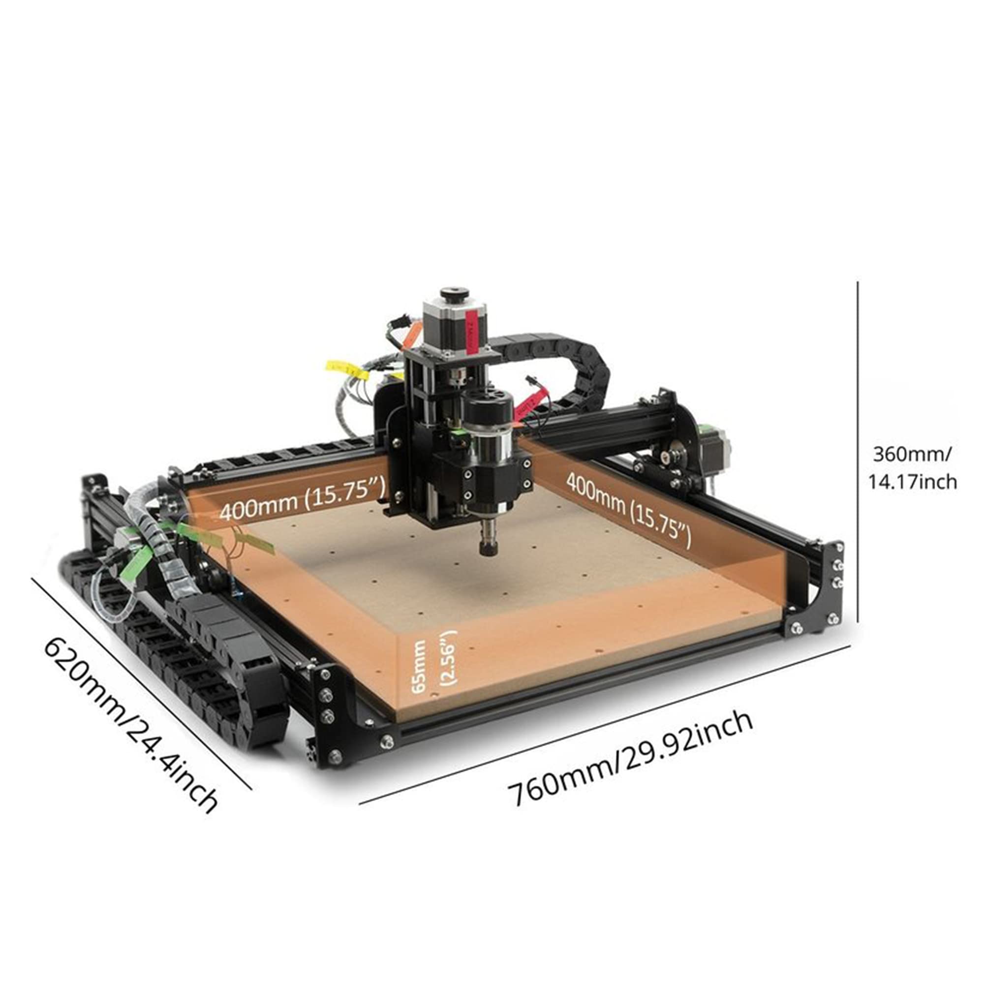 liuchuanliangping•*¨*•.¸♬︎ FoxAlien CNC Router Machine 4040-XE, 300W Spindle 3-Axi | B2B