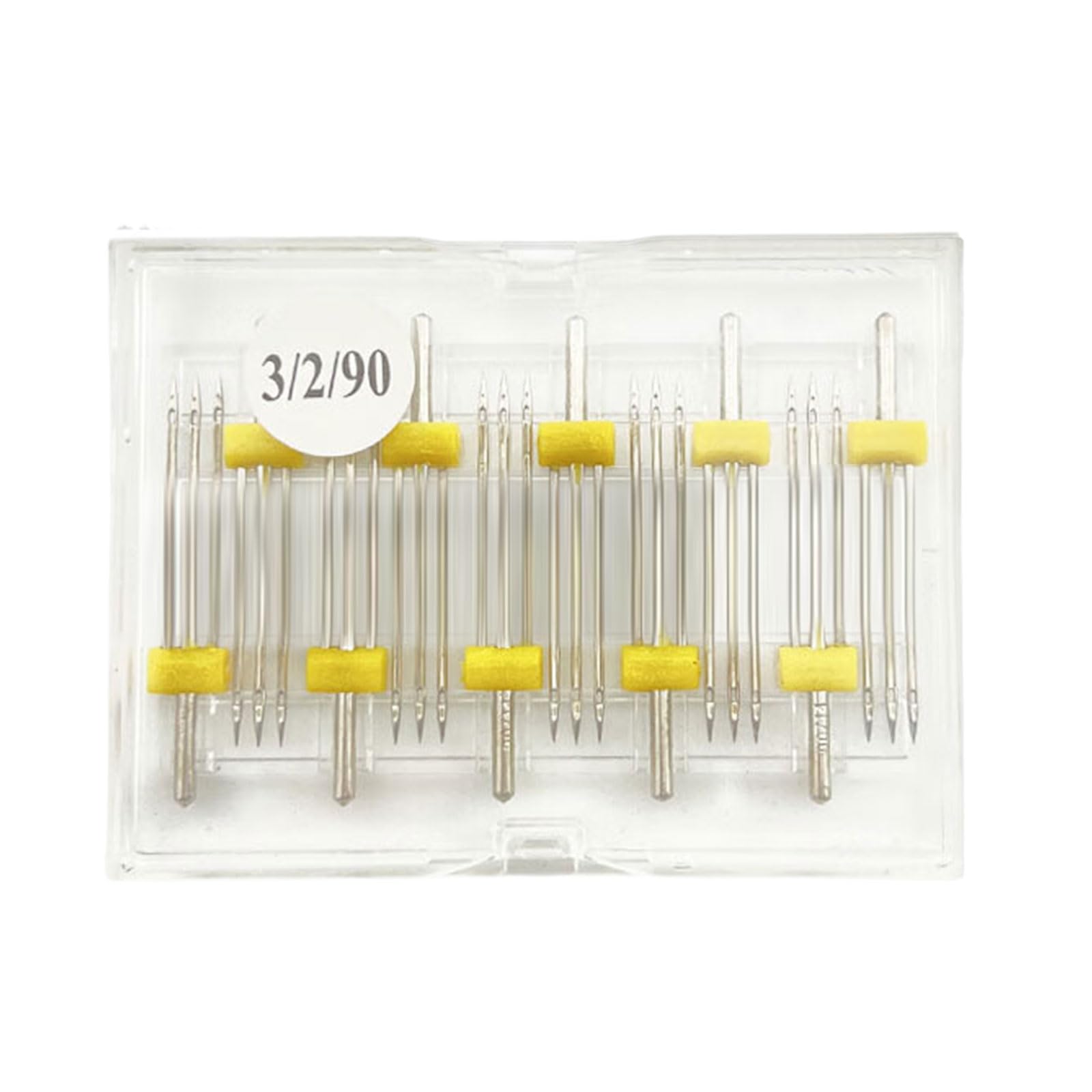 of 10 Multifunctional Twin Needle Set Sewing Machine Stretch Twin for Professional and Beginner Easy Threading