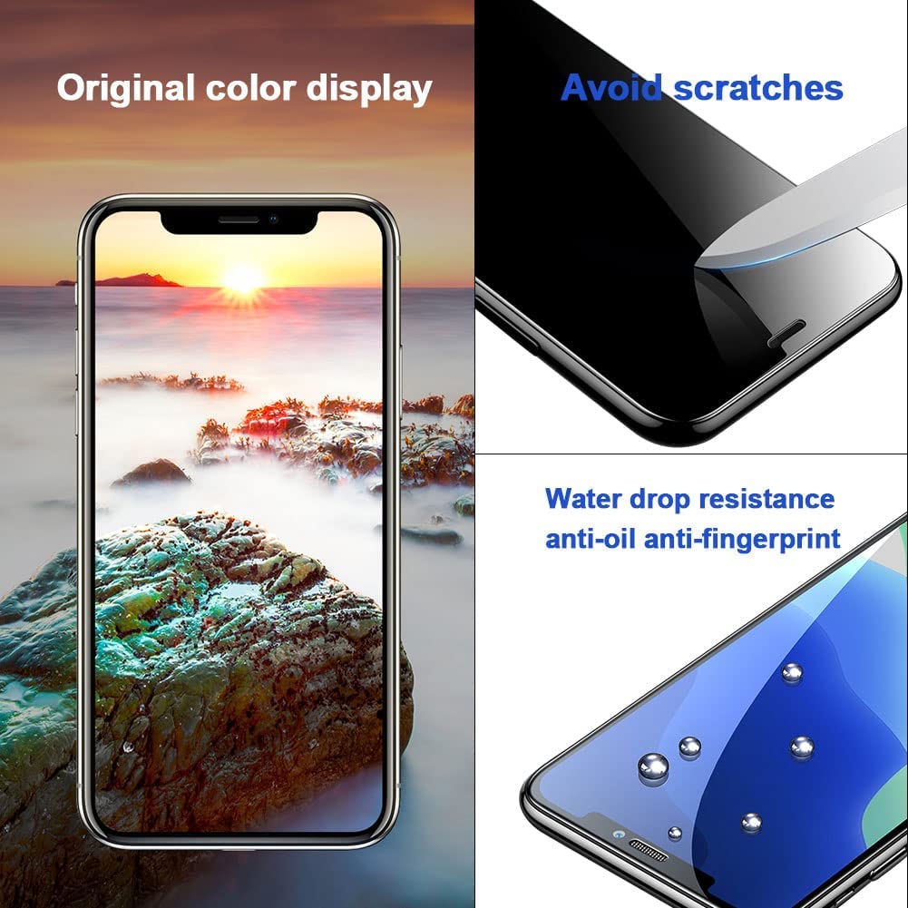 Pantalla para iPhone 11 Pro MAX 6.5" LCD de Repuesto Full HD táctil digitalizador Conjunto con Kit de reparación Completo + Protector de Pantalla + Adhesivo Impermeable para A2218, A2161,