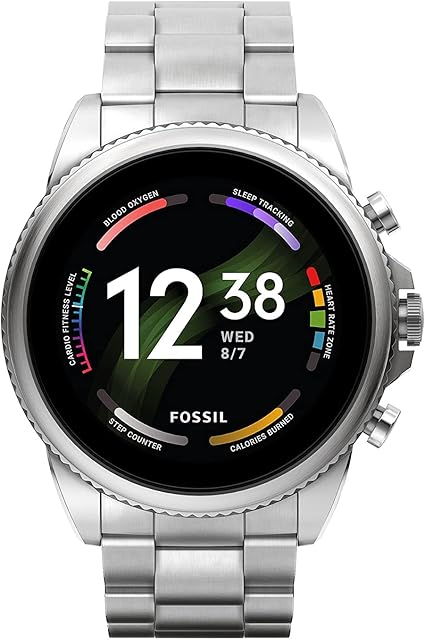 Fossil Men's GEN 6 Touchscreen Smartwatch with Speaker, Heart Rate, NFC, and Smartphone Notifications