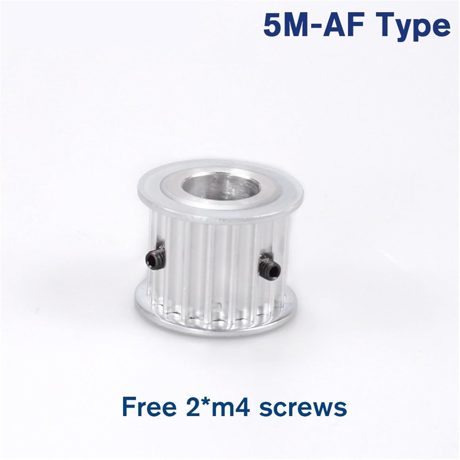 HTD5M 18T Belt Pulley 5/6/7/8/10/12/14/15mm Bore Gear Pulley18Teeth 5M18T 15/21mm Width Transmission Pulley Aluminum(14mm,1PC_for Belt Width 15MM)