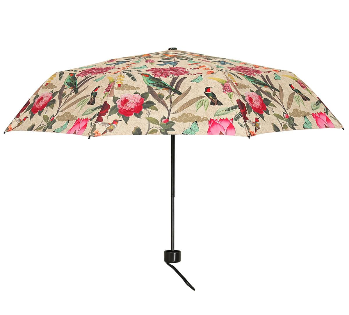 Bird Land Portable Travel 3 Fold Umbrella for Rain Windproof, Sun & UV Protection Strong Compact & Easy Open/Close Car Umbrella, Man, Women, Girls, Boys-image-35
