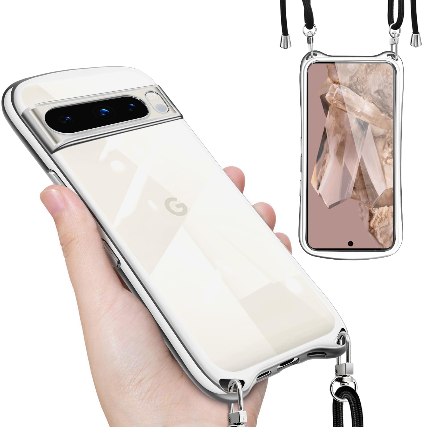 Google Pixel 8 Proスマホとスマホケース2点 LooCo Official Shop / [ LOOF HOLD-SHELL CARD ] Google pixel