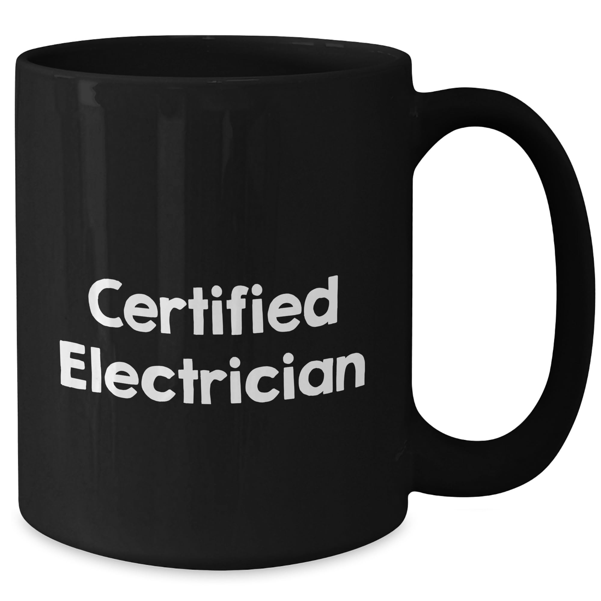 Electrician's Proud Braided Leather Birthday Unique Gift from Friends - Certified Electrician Quote