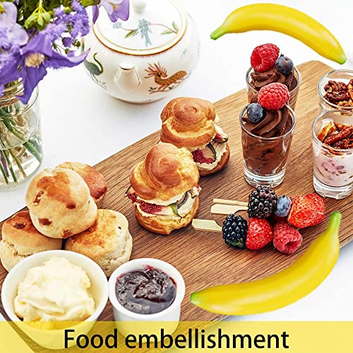 10 Stück Künstliche Lebensechte Banane Deko Gefälschte künstliche Bananen-dekorative Frucht Gefälschte Früchte für… – Bild 7