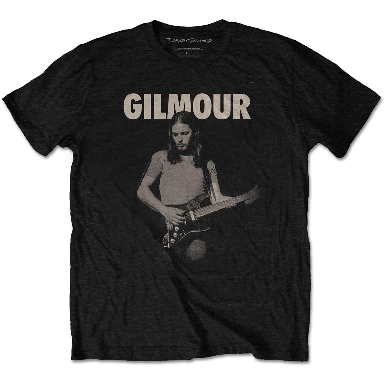 David Gilmour Unisex Tee: Selector 2nd Position (Medium) Black