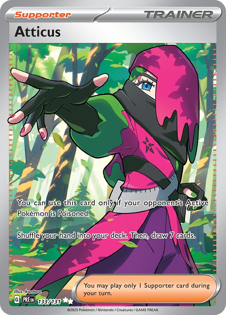 atticus pokemon card prismatic Amazon.com: Pokemon