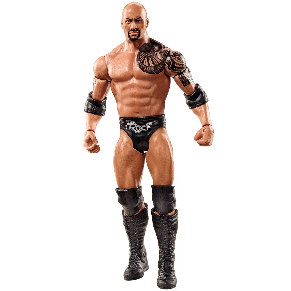 WWE MATTEL Classics Signature Series The Rock Action Figure