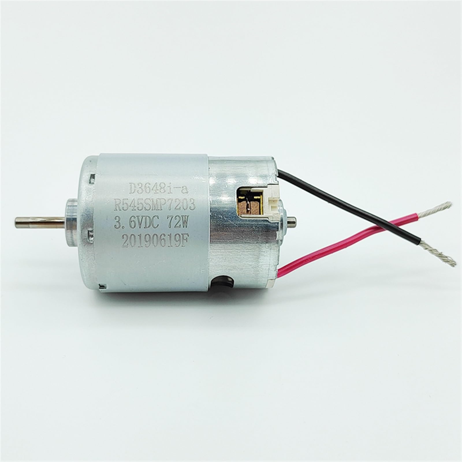 Motore RS-545 DC 3.6V 72W 26000RPM Motore ad alta velocità con cuscinetto a sfere anteriore con spazzola for trapano a mano elettrico 1 pz