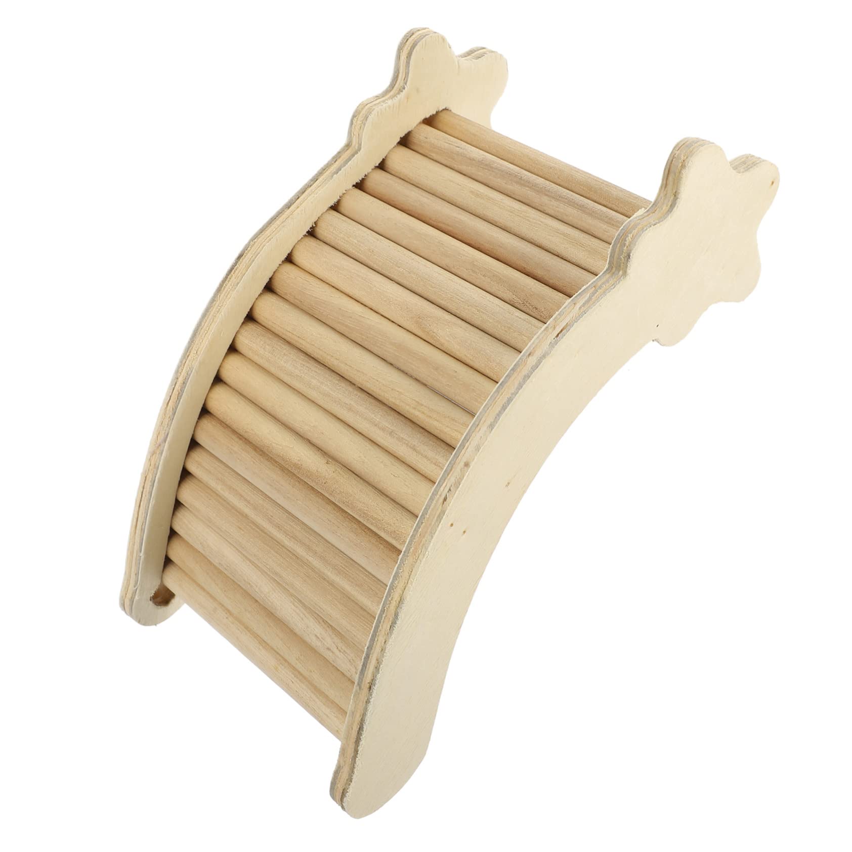 FOMIYES 3 Pièces échelle d'escalade pour Hamster Jouets d'échelle de Rat Jouet Rat rongeurs hérisson Jouets pour Hamsters échelle de Chinchilla Animaux échelle en Bois échelle de Formation