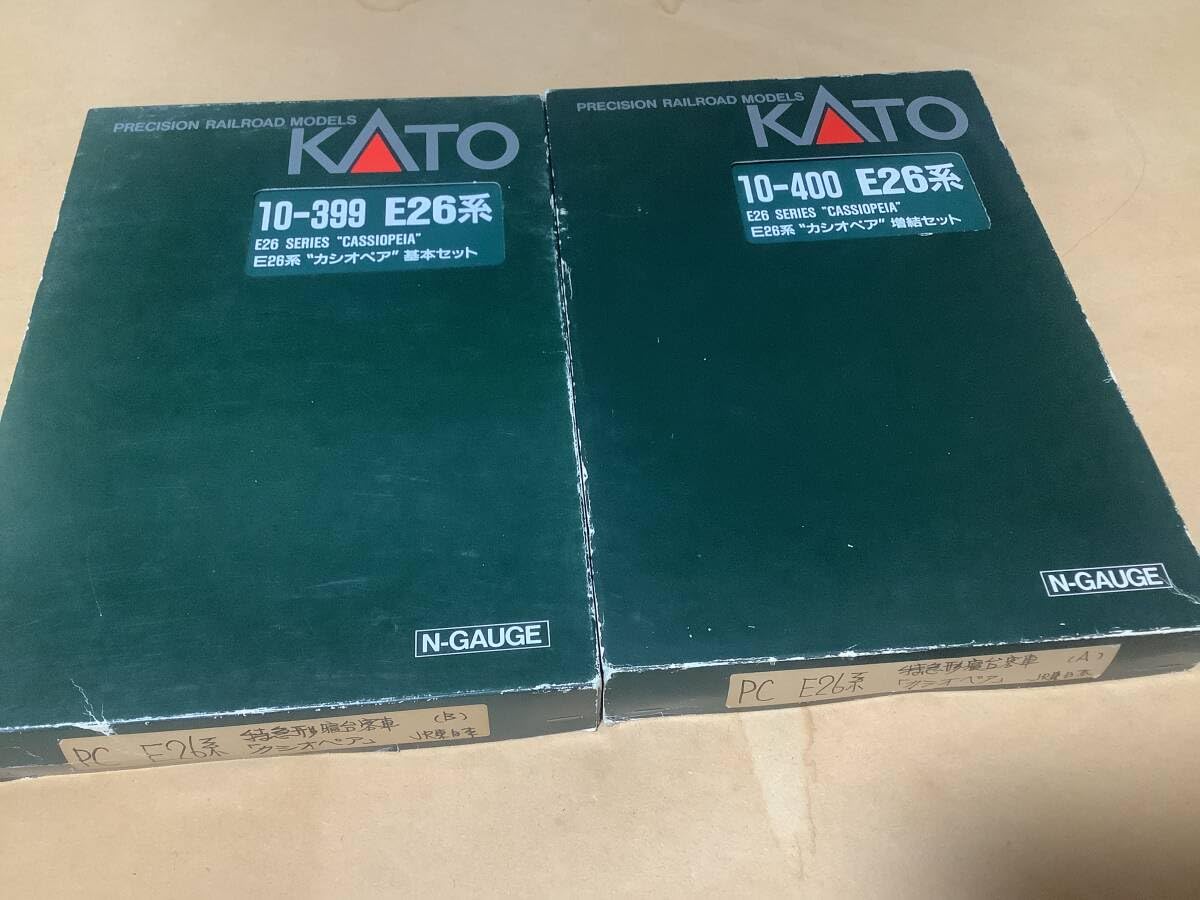 Amazon | KATO 10-399 10-400 E26系 カシオペア 基本増結12両セット 