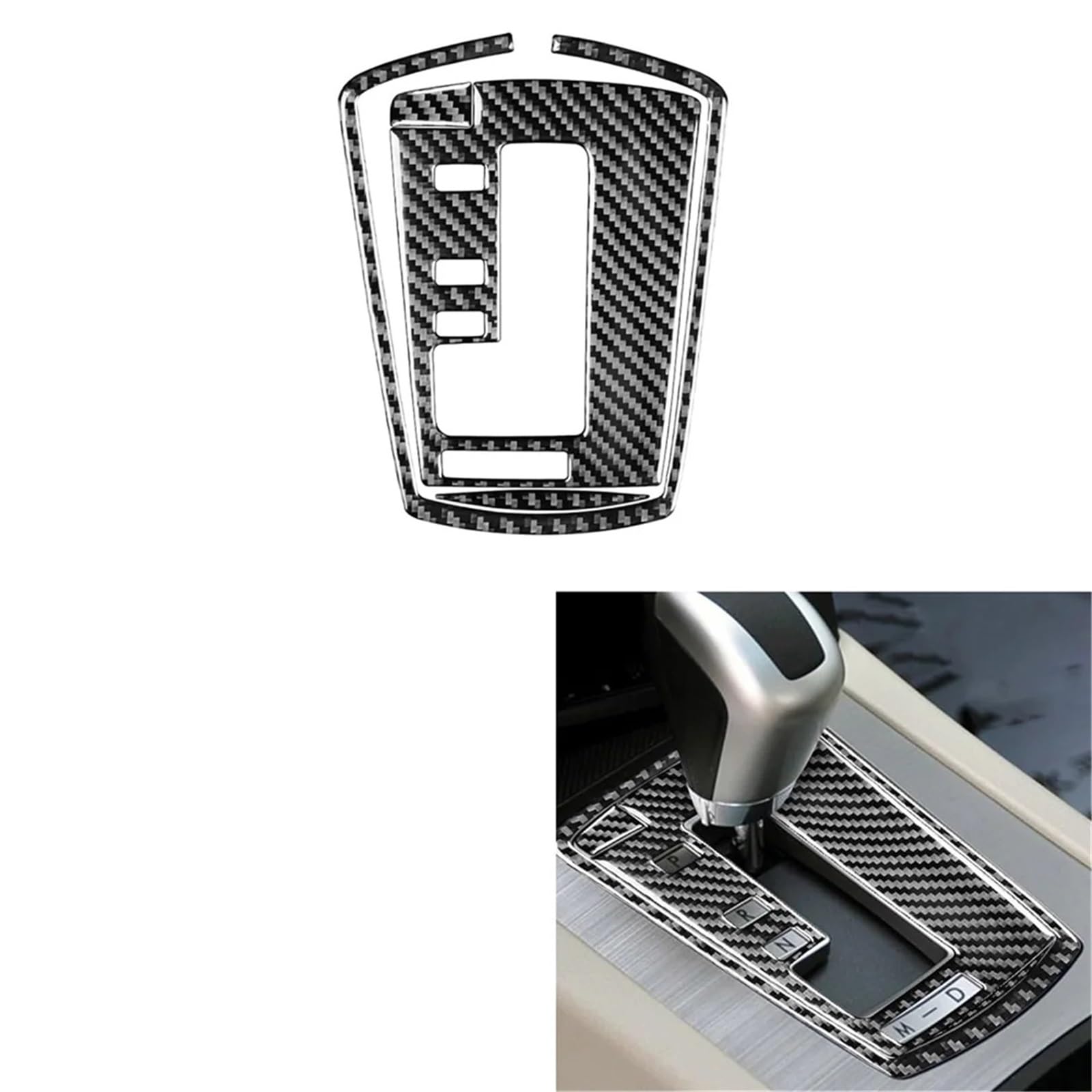 Folia na panel‌ Okleina skrzynia biegów‌ Włókno węglowe pasuje do Subaru Legacy Outback 2010-2014 Konsola środkowa Panel zmiany biegów Osłona naklejki Akcesoria LHD