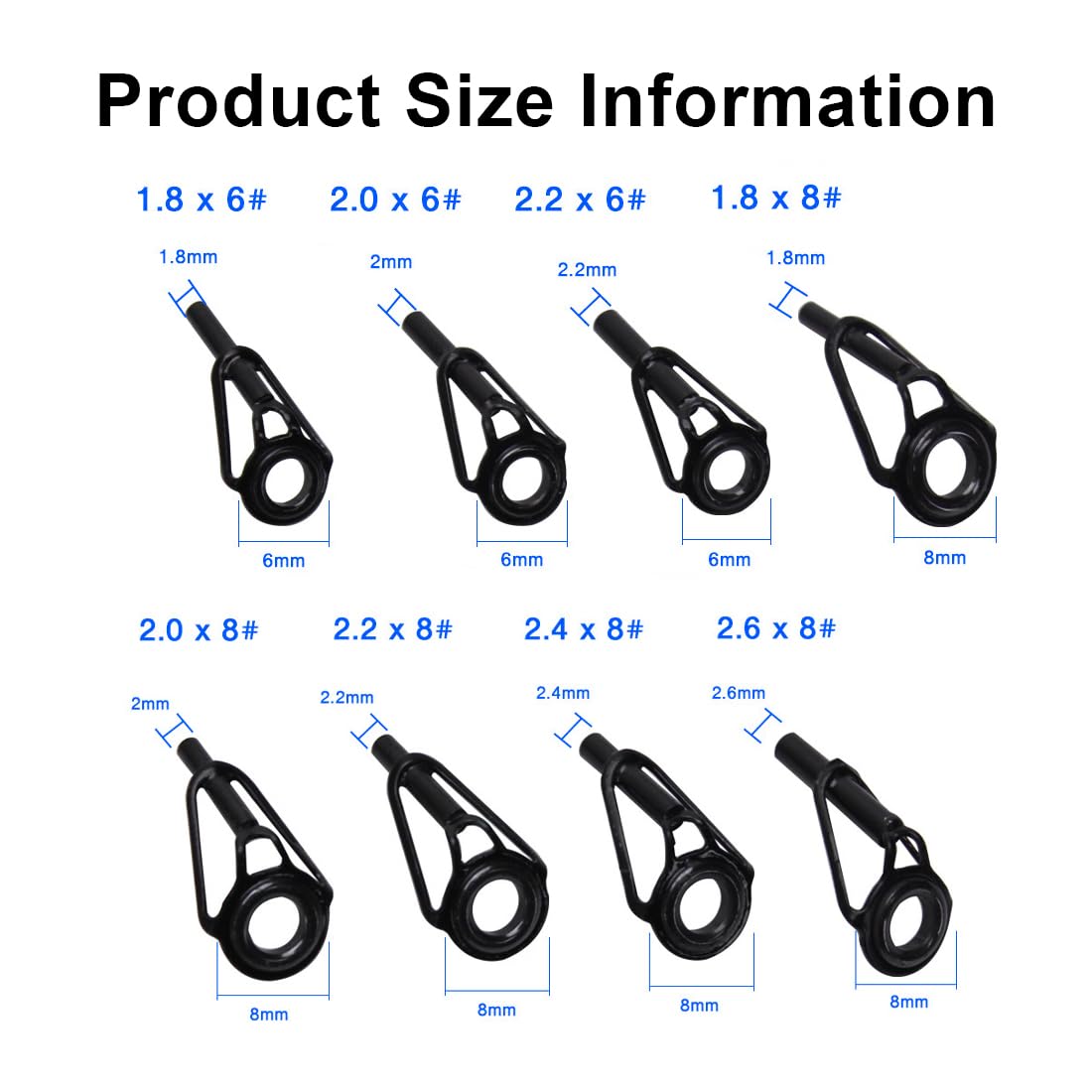 Guida Canna Da Pesca Guida (Anello) Singola Per Canna Da Pesca - Foto 14