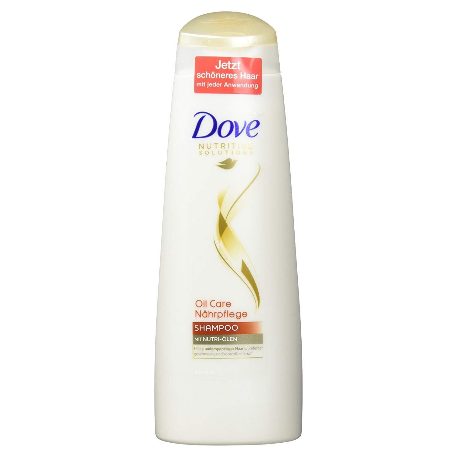 DOVE Oil Care Nährpflege Hair Shampoo 250 ml, Daily Haircut, Practical Size