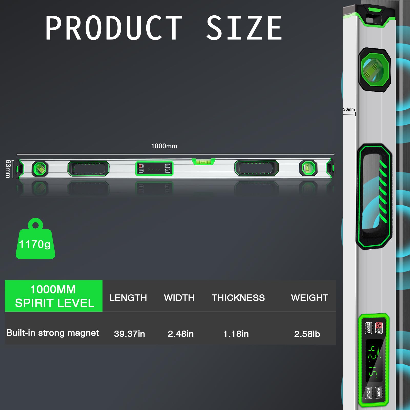 Kanayu Digital Level - Accurate & Waterproof -2