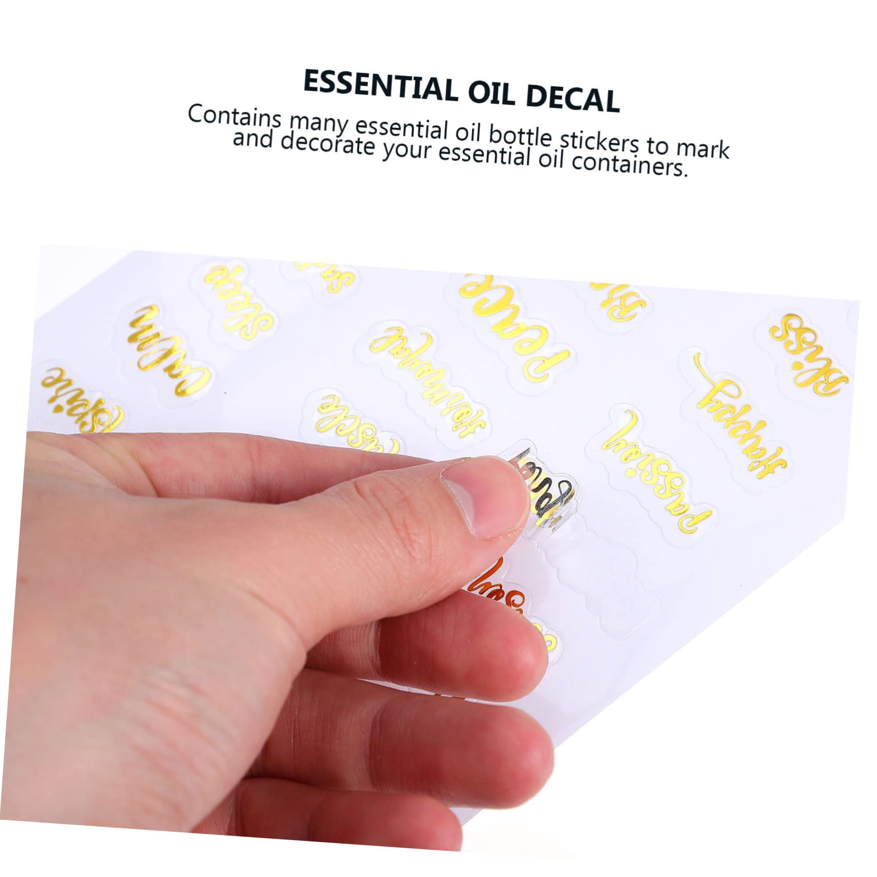 MAGICLULU 30fogli Etichette Per Bottiglie Essenziali Set Adesivi Decorativi Per e Cosmetici