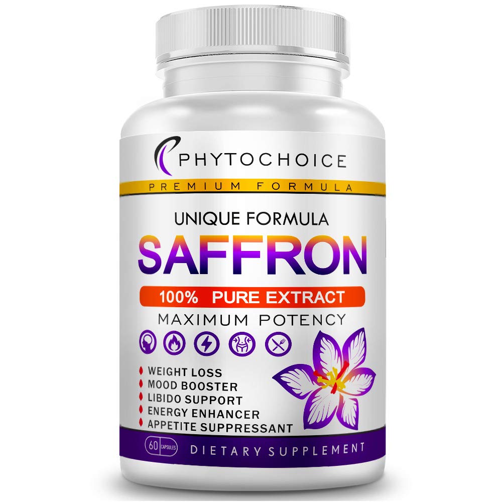 Buy Pure Saffron Extract Natural Appetite Suppressant Supplement for