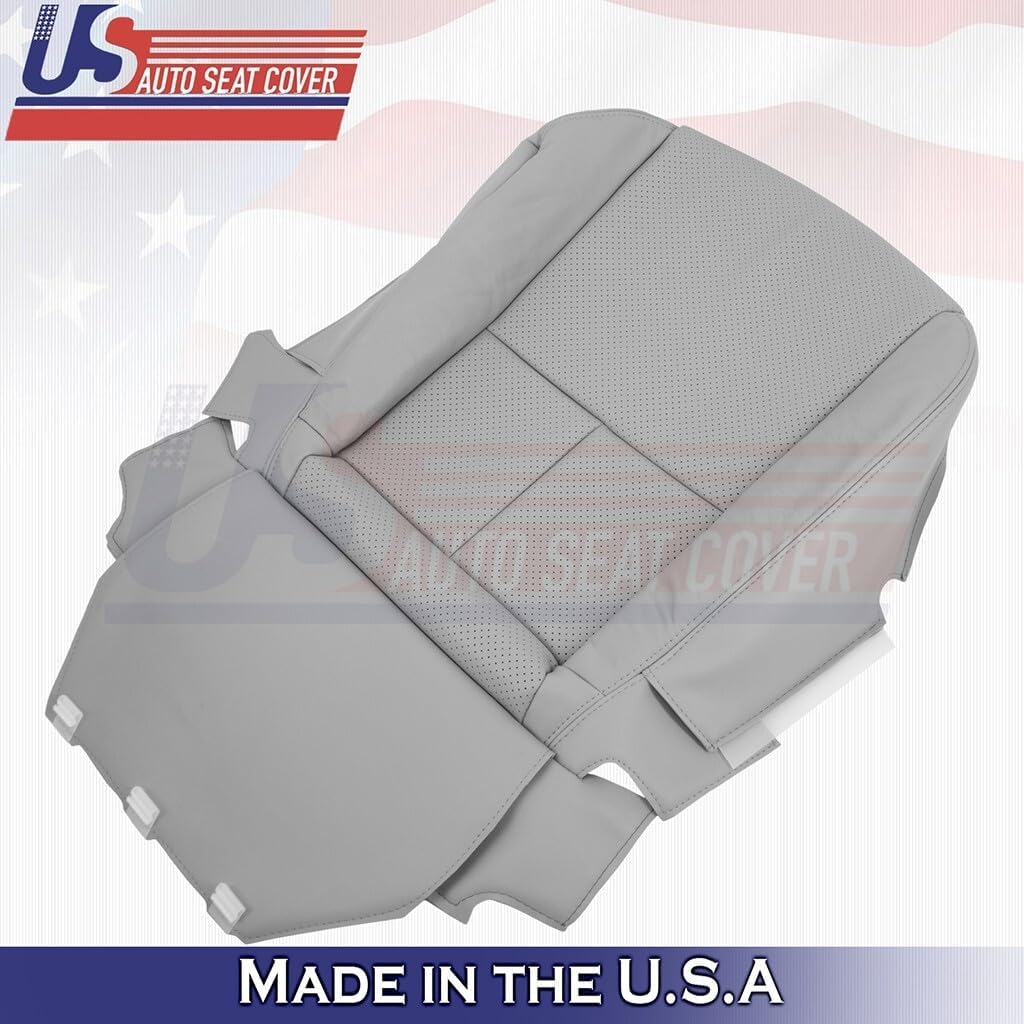 2003 2004 2005 fits Infiniti G35 Coupe Right Bottom Leather Seat Cover Gray