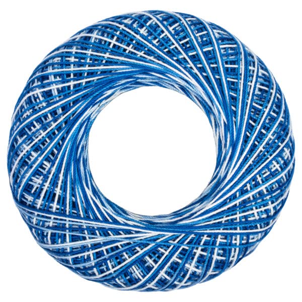 Image of Aunt Lydia Classic Shaded Blues Crochet - 3 Pack of 300y /274m - Cotton - Gauge 10 - Crochet