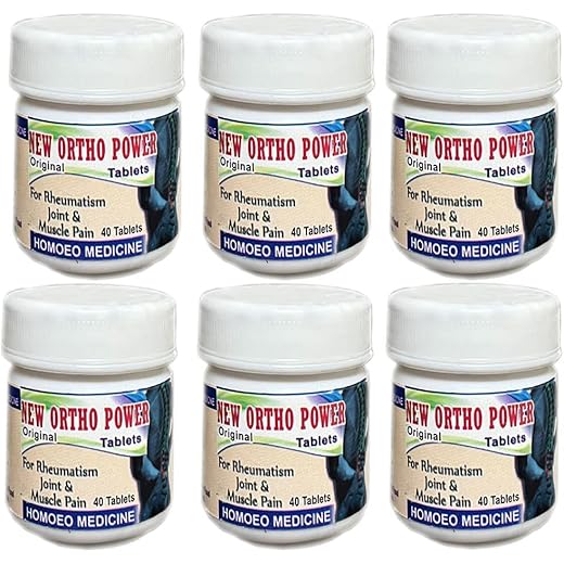 Ortho Power Tablets 6 x 40 Units