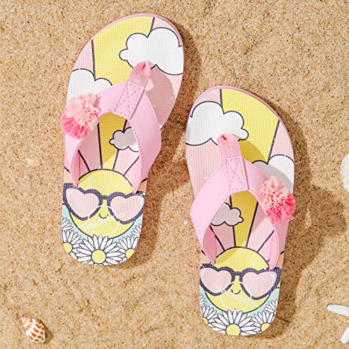 Image of Saidoteto Boys Girls Flip Flops Child Summer Slip-on Thong Sandals Beach Pool Water Shoes(Little /Big Kid)