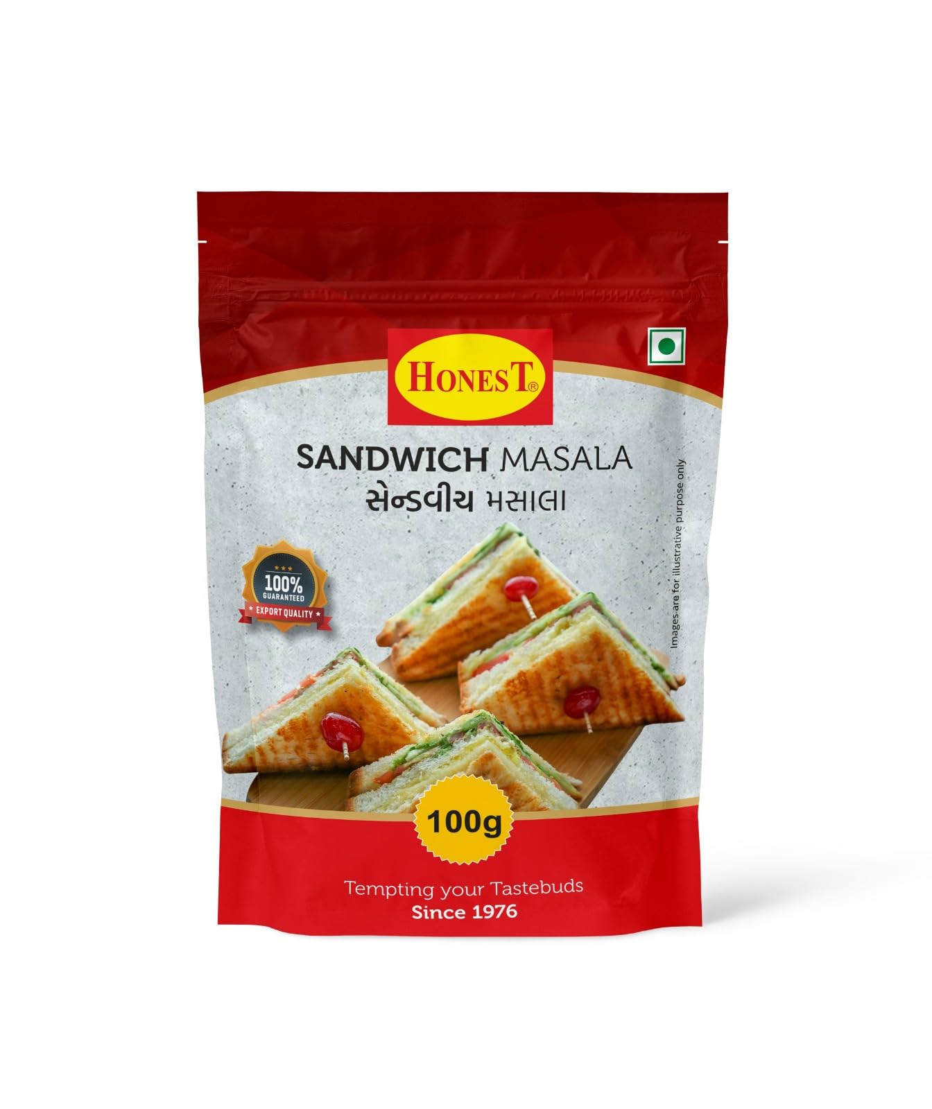 Honest Sandwich Masala Powder Indian Spices & Masala | Blended Spice for Authentic Taste, No Added Colour | Vegetarian - 100gm 4